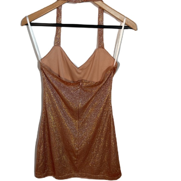 Superdown/Revolve Rebekah Rose Gold Mini - Picture 3 of 3